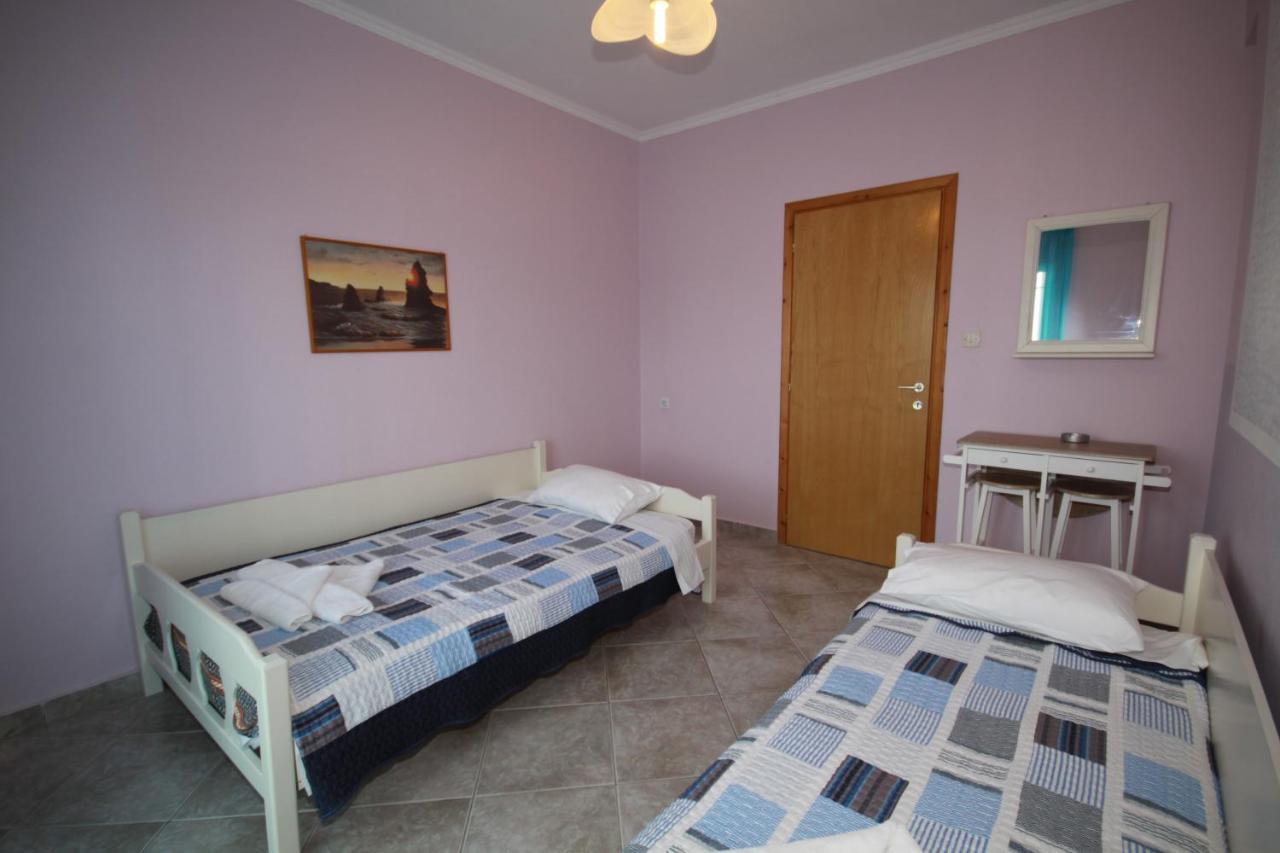 Zephyros Rooms Ormos Panagias Luaran gambar